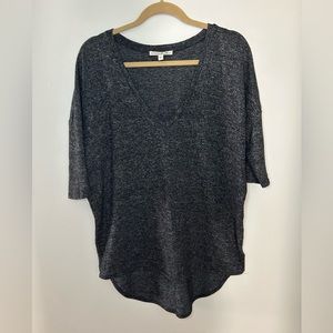 Express 3/4 Hi-Low Sweater